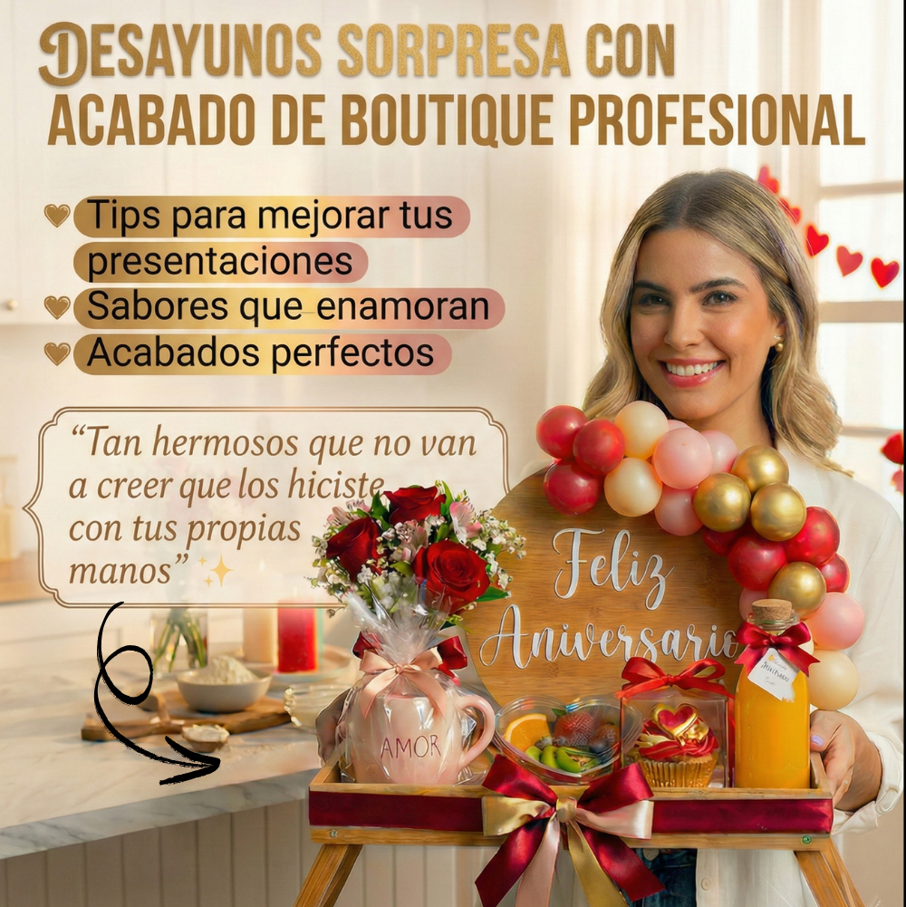 El Arte de los Desayunos Sorpresa + 3 Bonos